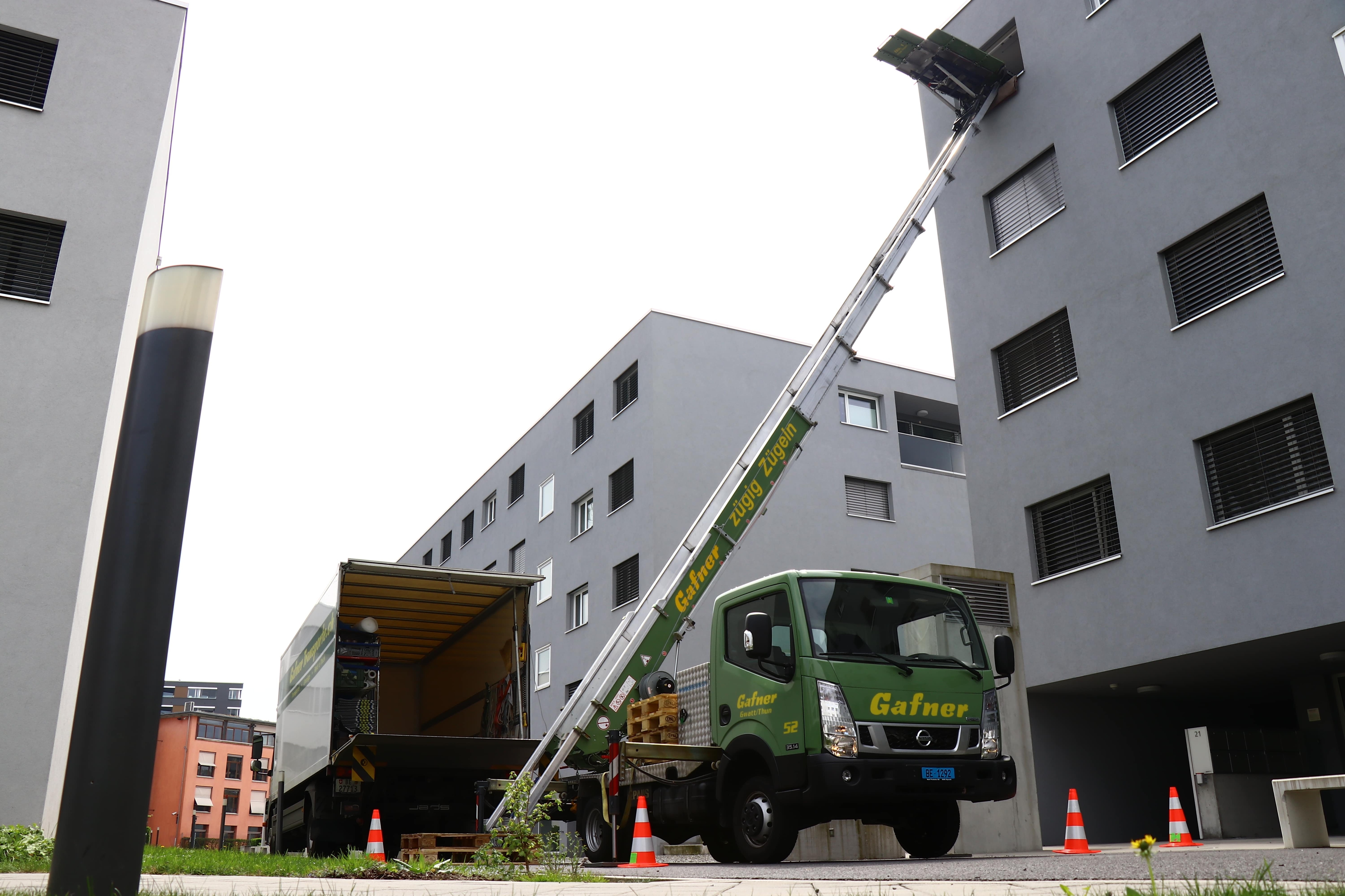 Gafner AG Umzug, Umzüge international